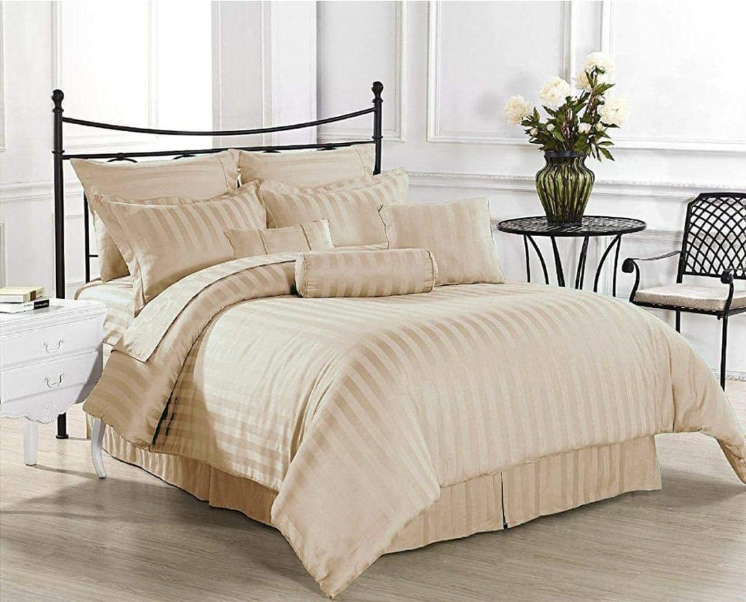 Striped 4-Piece Comforter Set